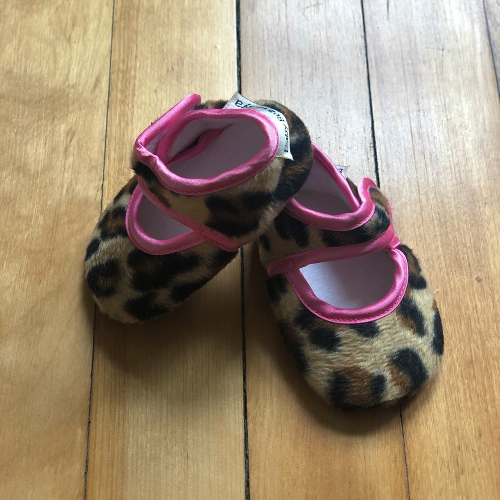 Cheetah & Pink Baby Bella Maya - Infant Shoe -